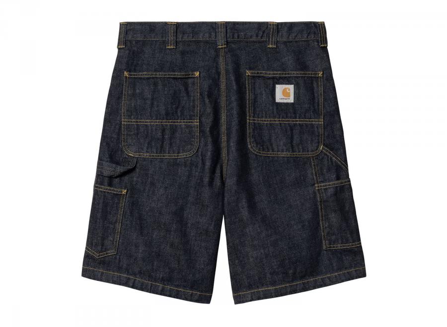 Carhartt OG Single Knee Short Blue Rinsed I034872 - Carhartt Wip