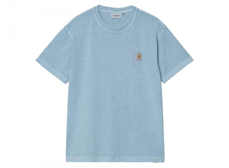 Carhartt Nelson Tshirt Clay Blue Garment Dyed I029949 - Carhartt Wip