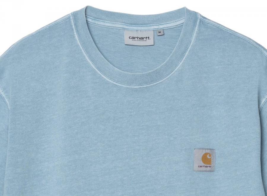 Carhartt Nelson Tshirt Clay Blue Garment Dyed I029949 - Carhartt Wip