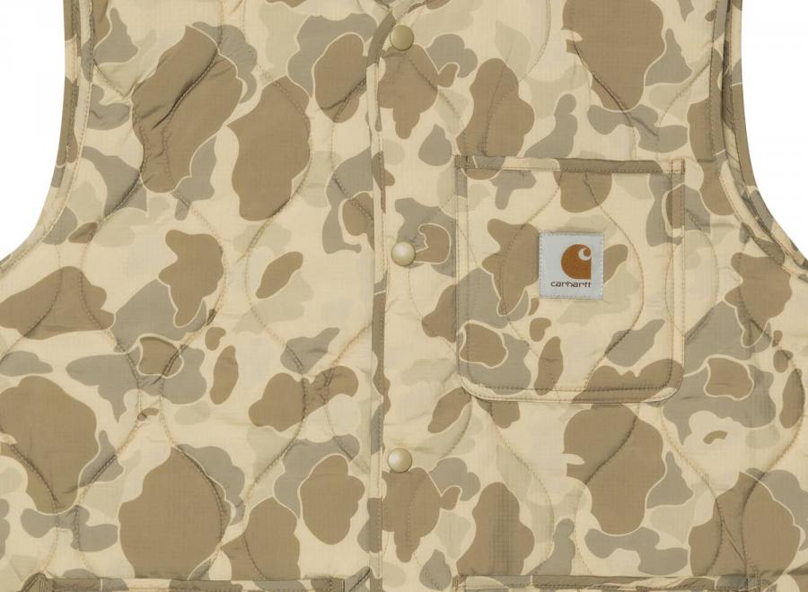 Carhartt Skyton Vest Camo Duck Desert I032989 - Carhartt Wip