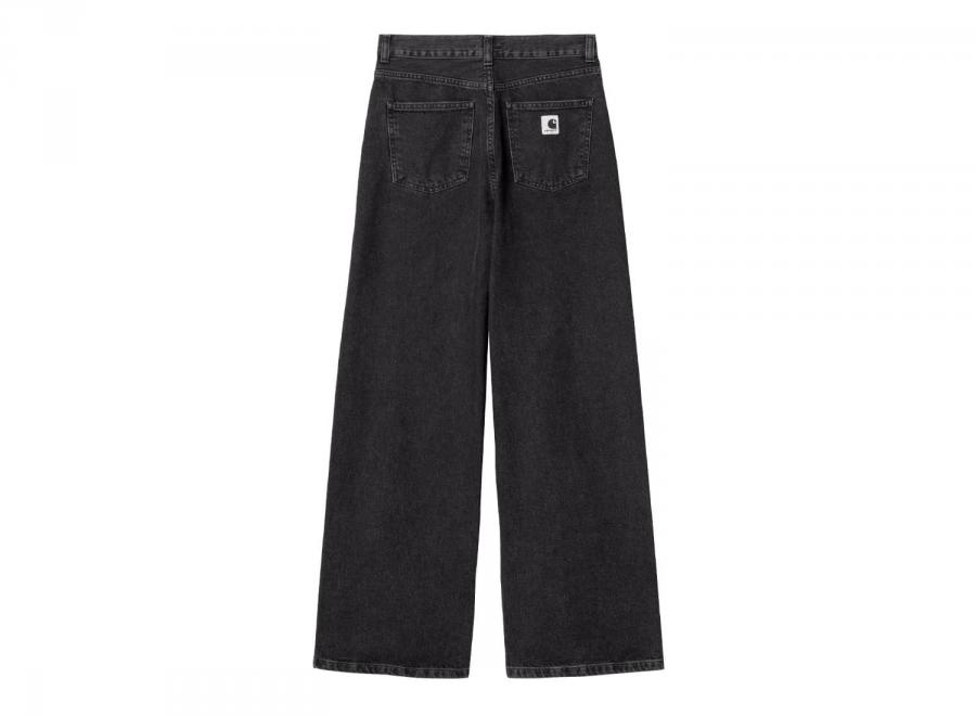 Carhartt Women Jane Pant Black Heavy Stone Wash I030497 - Carhartt Wip
