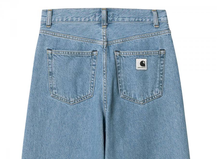 Carhartt Women Jane Pant Blue Heavy Stone Wash I030497 - Carhartt Wip