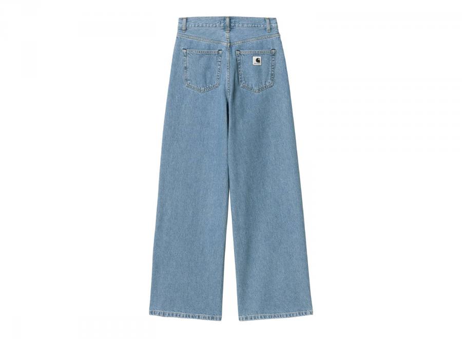 Carhartt Women Jane Pant Blue Heavy Stone Wash I030497 - Carhartt Wip