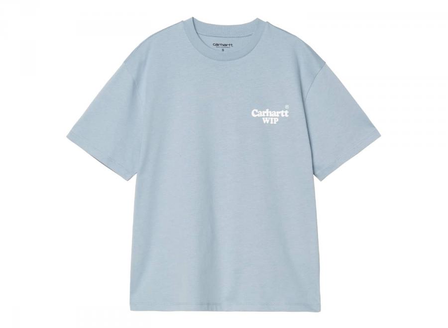 Carhartt Women Button Tshirt Frosted Blue I034702 - Carhartt Wip
