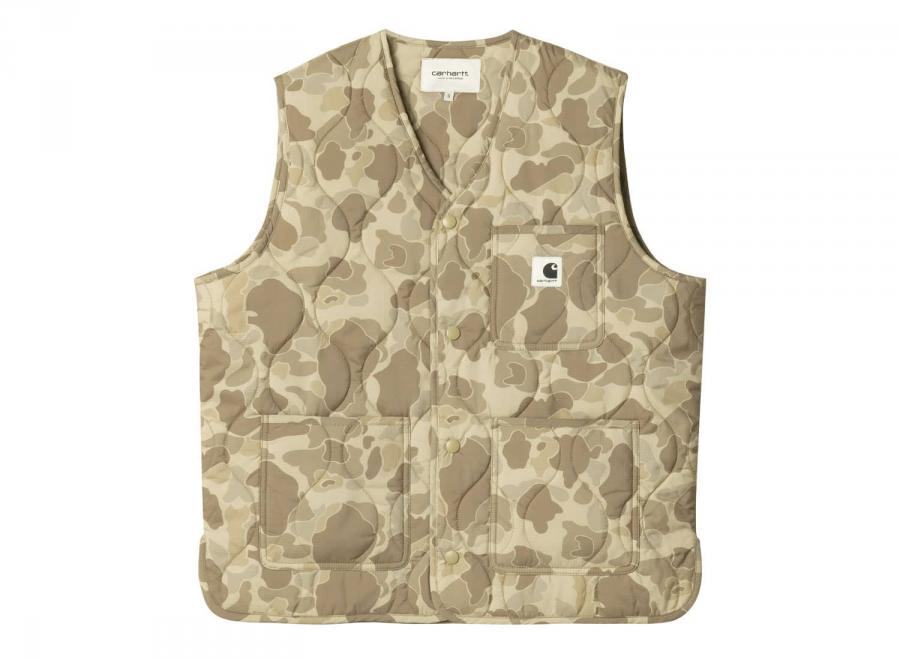 Carhartt Women Skyler Vest Camo Duck Desert I032991 - Carhartt Wip