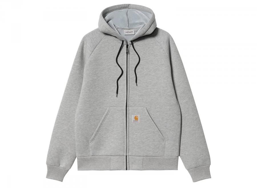 Carhartt WIP Car-Lux Hooded Jacket Grey Heather / Grey I032935_0GK_XX_03 - Carhartt Wip