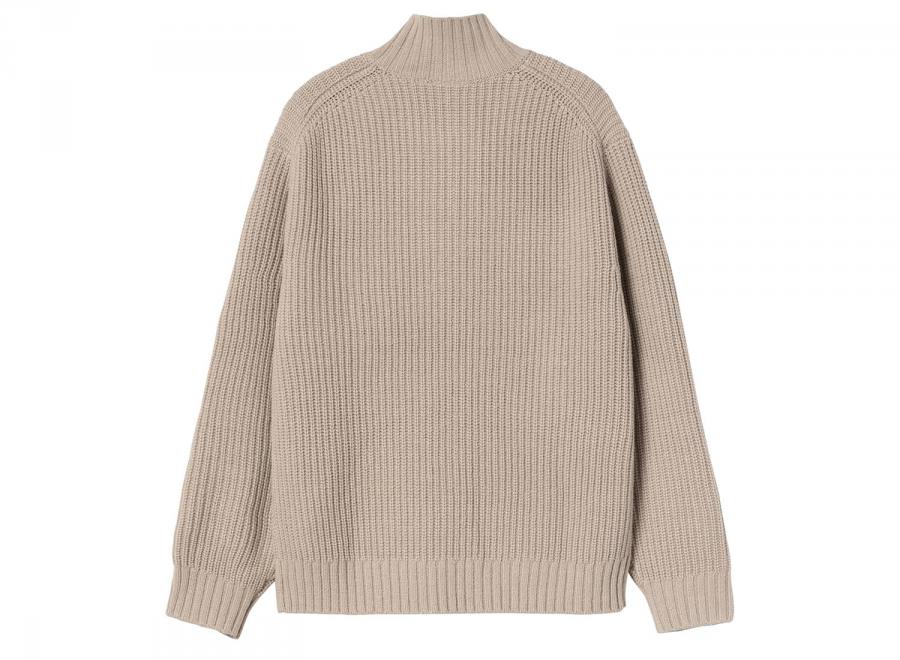 Carhartt WIP Detroit Half Zip Sweater Fleur De Sel I035398_2LP_XX_03 - Carhartt Wip