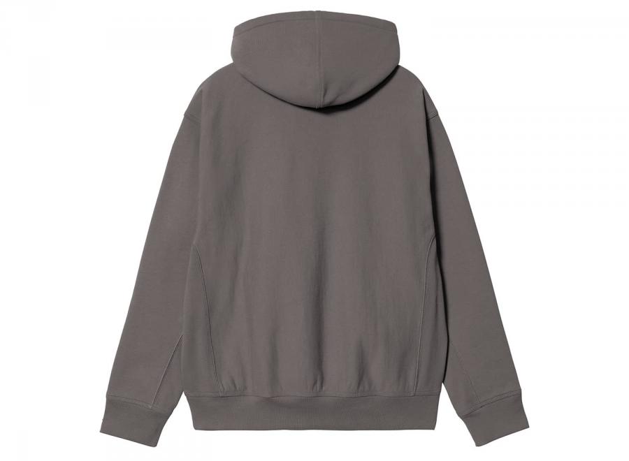 Carhartt WIP Hooded American Script Sweat Porphyry I028279_33C_XX_03 - Carhartt Wip