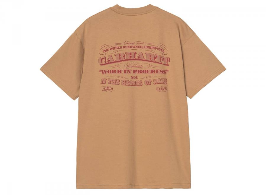 Carhartt WIP 3 One 3 Tshirt Peanut I035503_2FS_XX_03 - Carhartt Wip