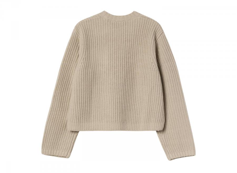 Carhartt WIP Femme Mira Sweater Fleur De Sel I035382_2LP_XX_03 - Carhartt Wip
