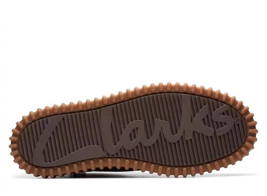 Clarks Torhill Hi Dark Brown Suede 26174935 - Clarks