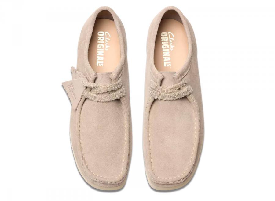 Clarks Wallabee 2604 Sand Suede 26182221 - Clarks