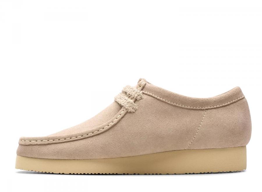 Clarks Wallabee 2604 Sand Suede 26182221 - Clarks