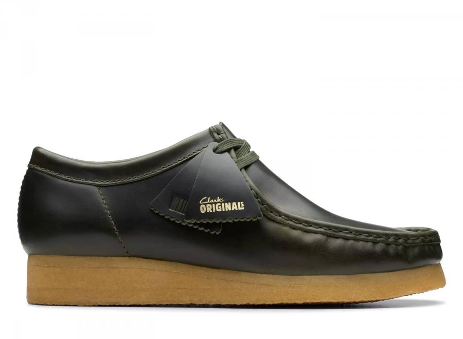 Clarks Wallabee Forest Green 26179193 - Clarks