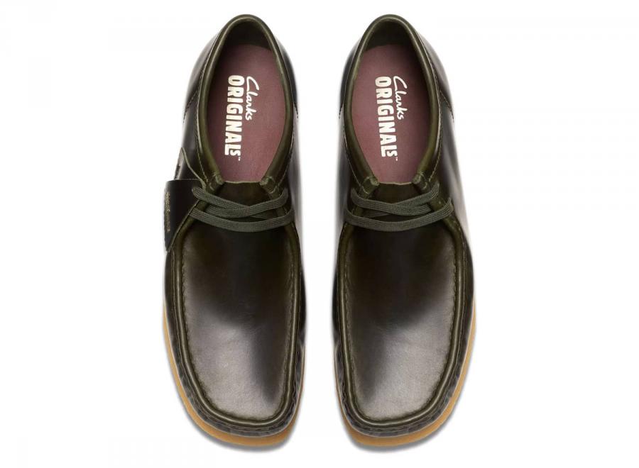 Clarks Wallabee Forest Green 26179193 - Clarks
