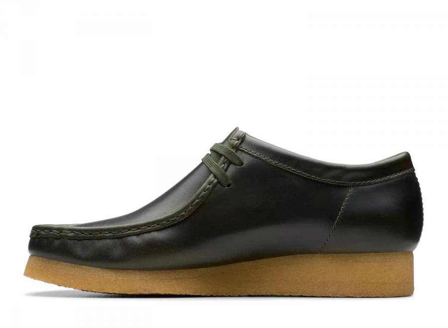 Clarks Wallabee Forest Green 26179193 - Clarks