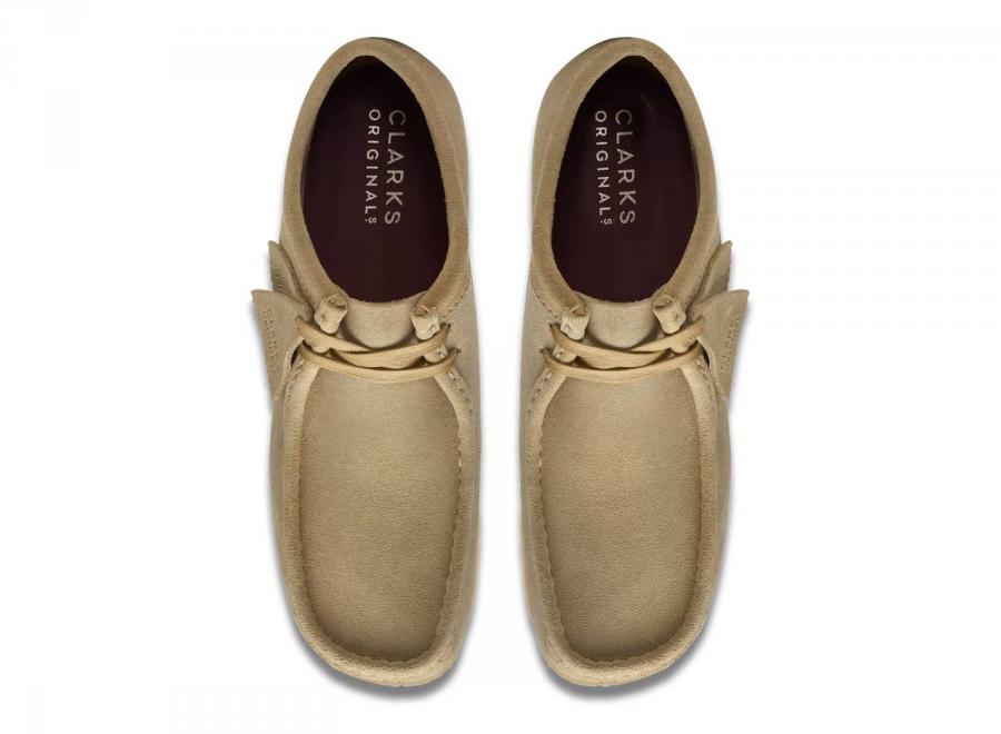 Clarks Wallabee Suede Maple 261555157 - Clarks