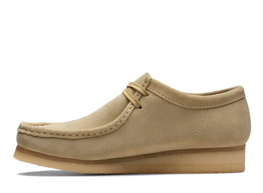 Clarks Wallabee Suede Maple 261555157 - Clarks