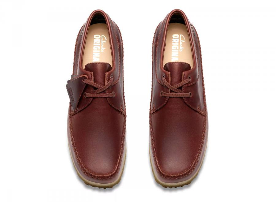 Clarks Weaver GTX RB Leather Brown 26184643 - Clarks