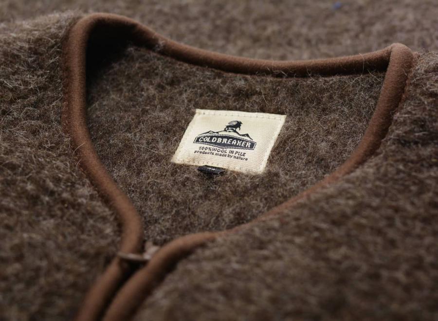 Coldbreaker Vest Pepitko Mid Brown - Coldbreaker