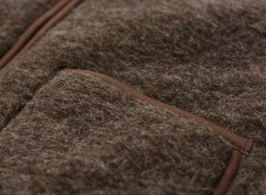 Coldbreaker Vest Pepitko Mid Brown - Coldbreaker