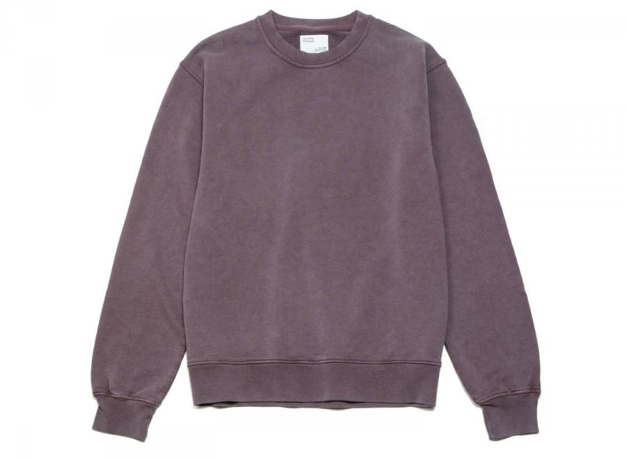 Colorful Standard Classic Organic Crew Faded Grape - Colorful Standard