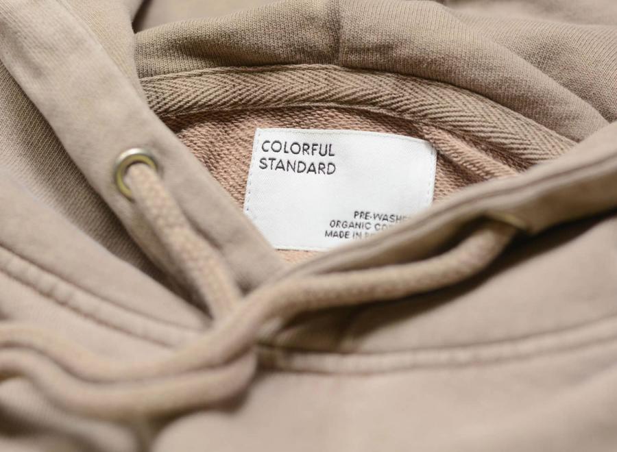 Colorful Standard Classic Organic Hood Faded Khaki - Colorful Standard