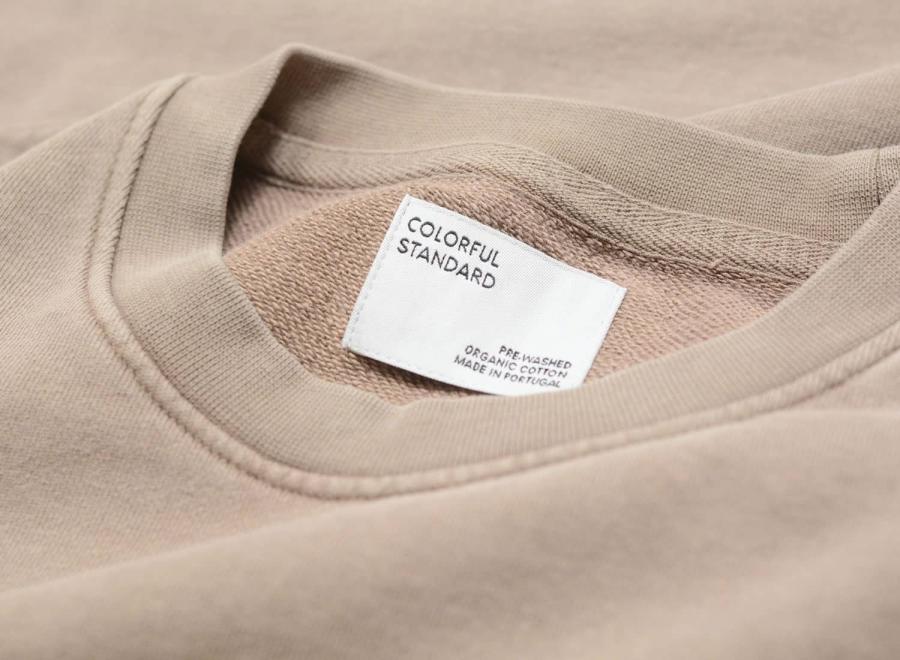 Colorful Standard Classic Organic Crew Faded Khaki - Colorful Standard