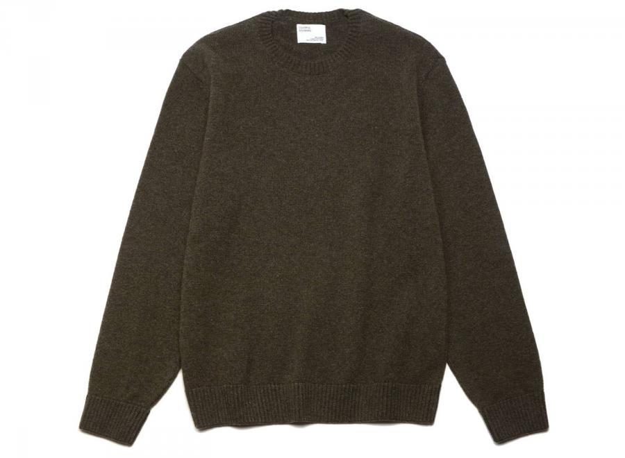 Colorful Standard Merino Wool Crew Coffee Brown - Colorful Standard