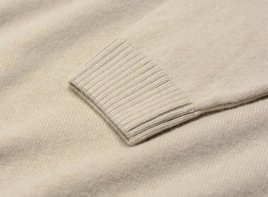 Colorful Standard Merino Wool Crew Ivory White - Colorful Standard