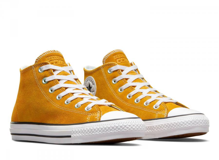 Converse CTAS Pro Mid Suede Sunflower Gold A04602C - Converse
