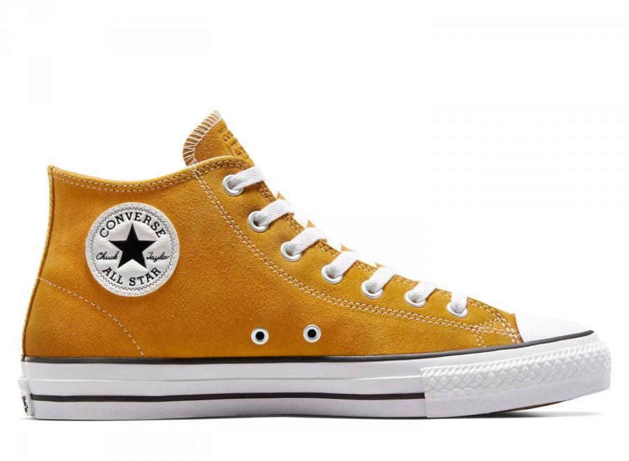 Converse CTAS Pro Mid Suede Sunflower Gold A04602C - Converse