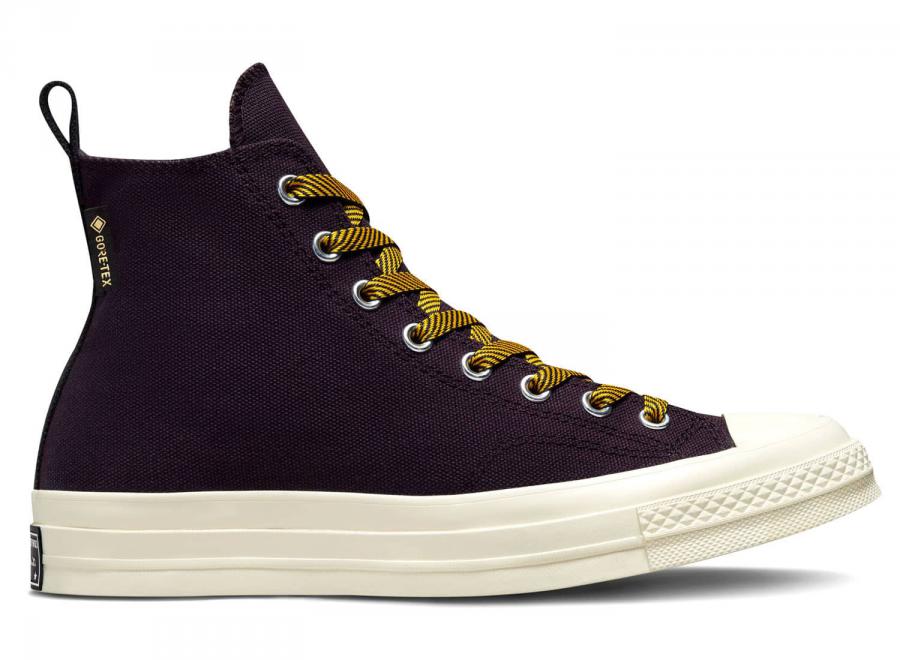 Converse Chuck 70 GTX Hi Black Cherry / Yellow A01387C - Converse