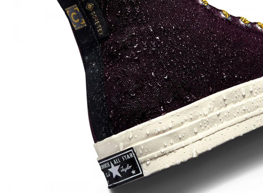 Converse Chuck 70 GTX Hi Black Cherry / Yellow A01387C - Converse