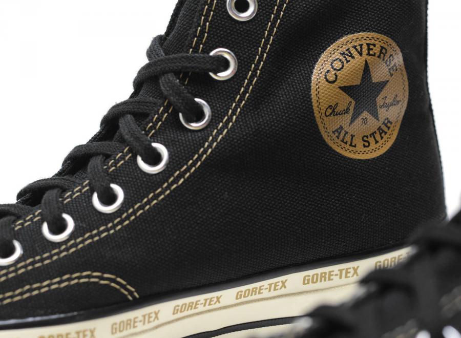 Converse Chuck 70 GTX Hi Black / Toadstool Tan A08565C - Converse