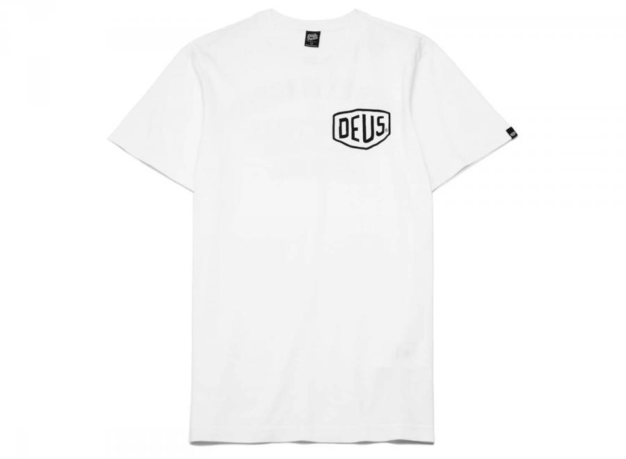 Deus Ex Machina Aix en Provence Address Tee White / Black - Deus Ex Machina
