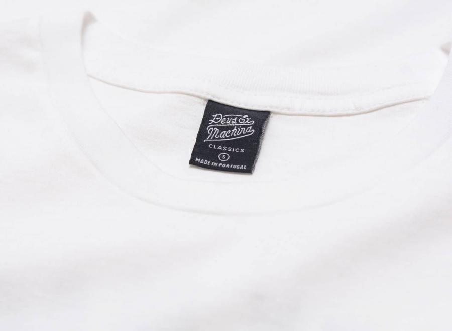 Deus Ex Machina Aix en Provence Address Tee White / Black - Deus Ex Machina