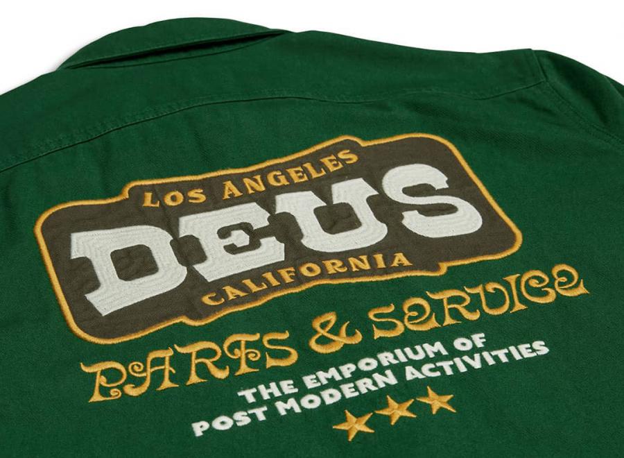 Deus Ex Machina Buckle Up Shirt Hillside Green - Deus Ex Machina