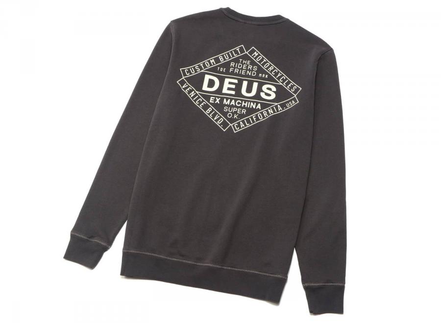 Deus Ex Machina Chatterbox Crew Anthracite - Deus Ex Machina