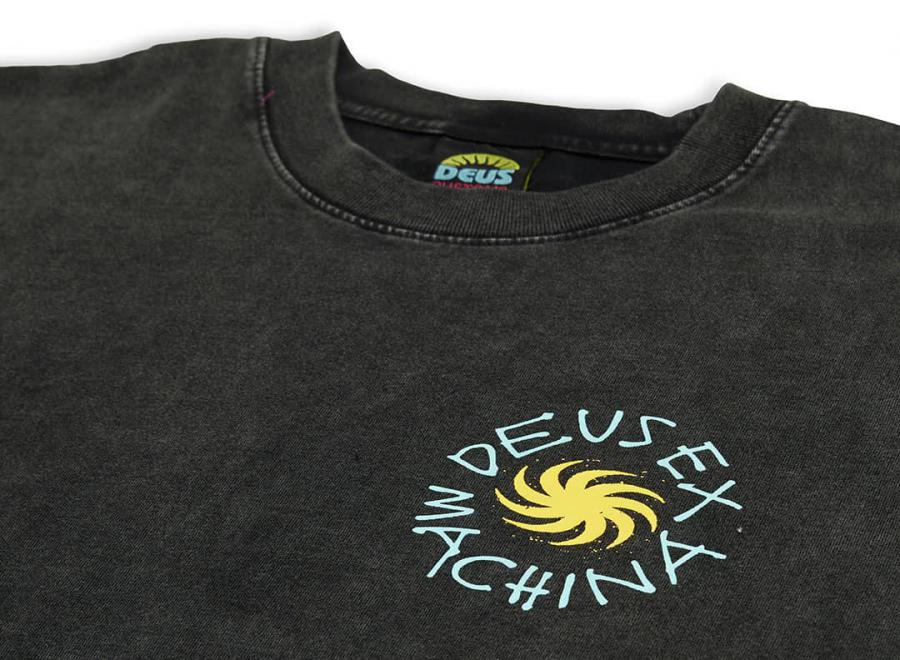 Deus Ex Machina Custom Leisure Tee Anthracite - Deus Ex Machina
