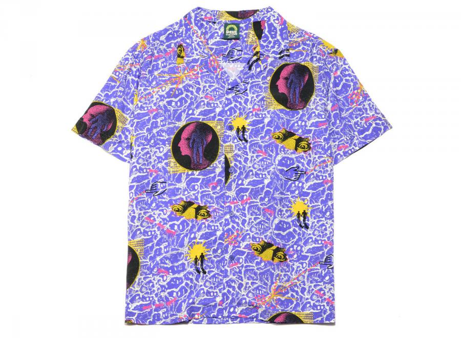 Deus Ex Machina Future History Shirt Violet - Deus Ex Machina