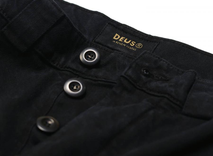 Deus Ex Machina Hank Work Pant Black - Deus Ex Machina
