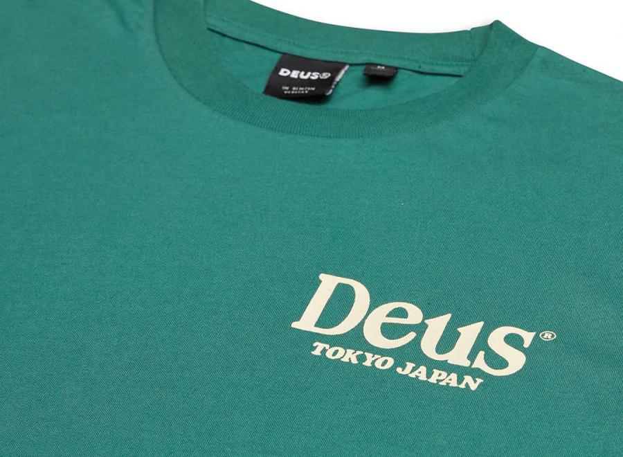 Deus Ex Machina Metro Tee Work Green - Deus Ex Machina
