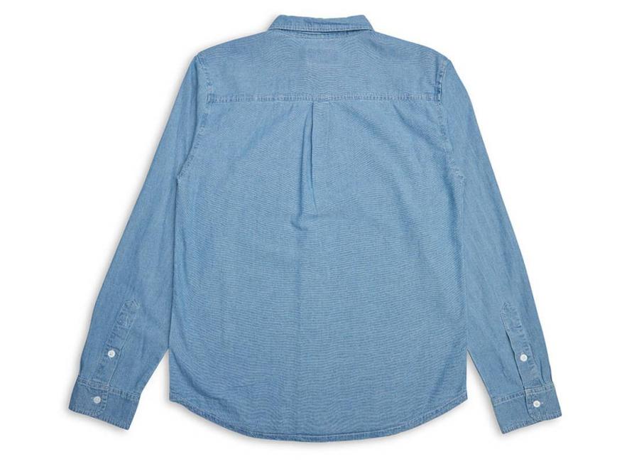 Deus Ex Machina Phoenix Bd Chambray Shirt Indigo - Deus Ex Machina