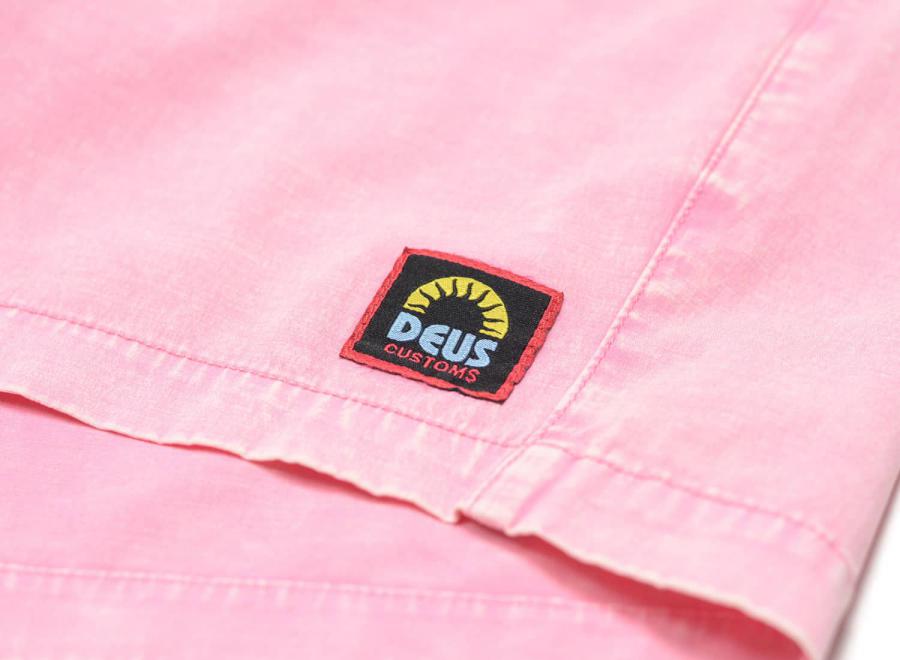 Deus Ex Machina Sandbar Acid Short Raspberry - Deus Ex Machina