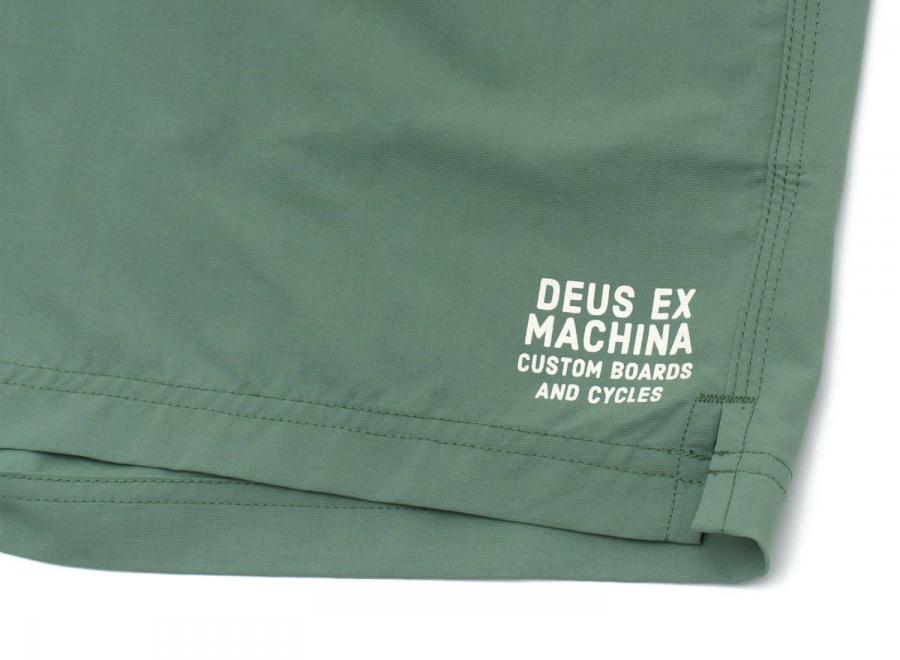 Deus Ex Machina Service Swimshort Mesh Shale Green - Deus Ex Machina