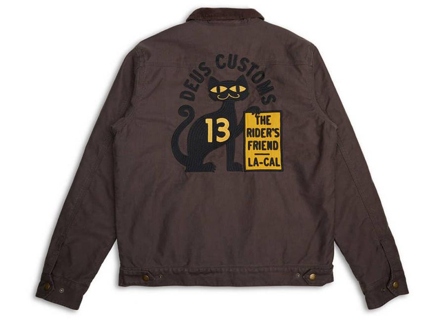 Deus Ex Machina Super Stitious Jacket Choc Brown - Deus Ex Machina