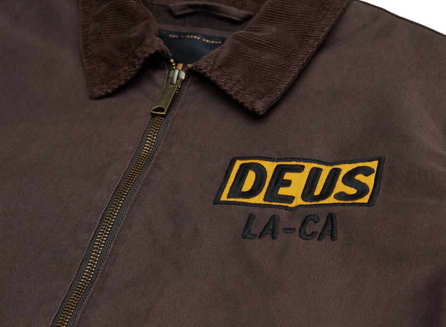 Deus Ex Machina Super Stitious Jacket Choc Brown - Deus Ex Machina