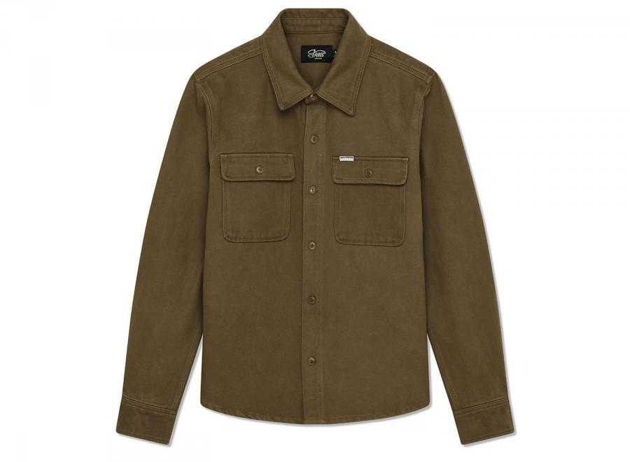 Deus Ex Machina Vacay Overdye Shirt Bronze Brown DMF255451 - Deus Ex Machina