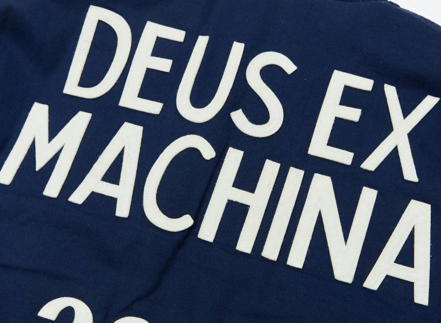 Deus Ex Machina Women 2nd Hand Bomber Mechanic Blue - Deus Ex Machina